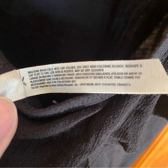 Free People Intimately Uh Huh Ruffle Bodysuit in Black - Picture 7 of 8